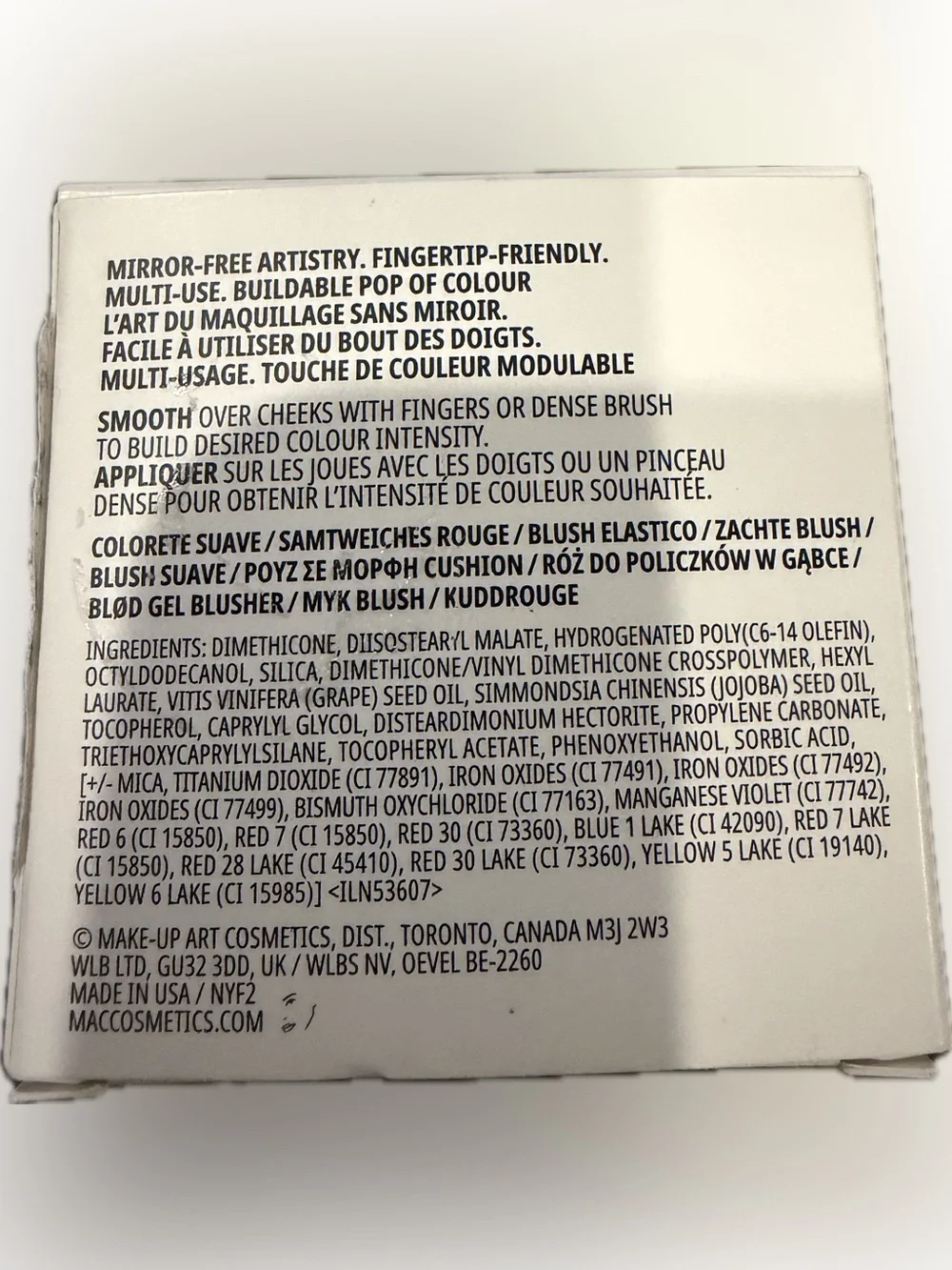 MAC Cosmetics GLOW PLAY CUSHIONY BLUSH | shade: heat index (BRIGHT PINK) | NWT